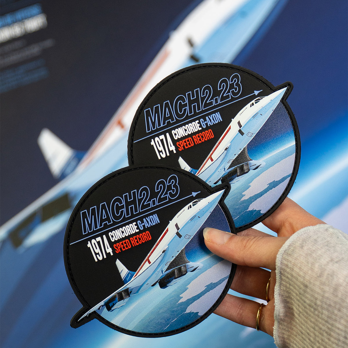 Patch Concorde 101 G-AXDN PVC