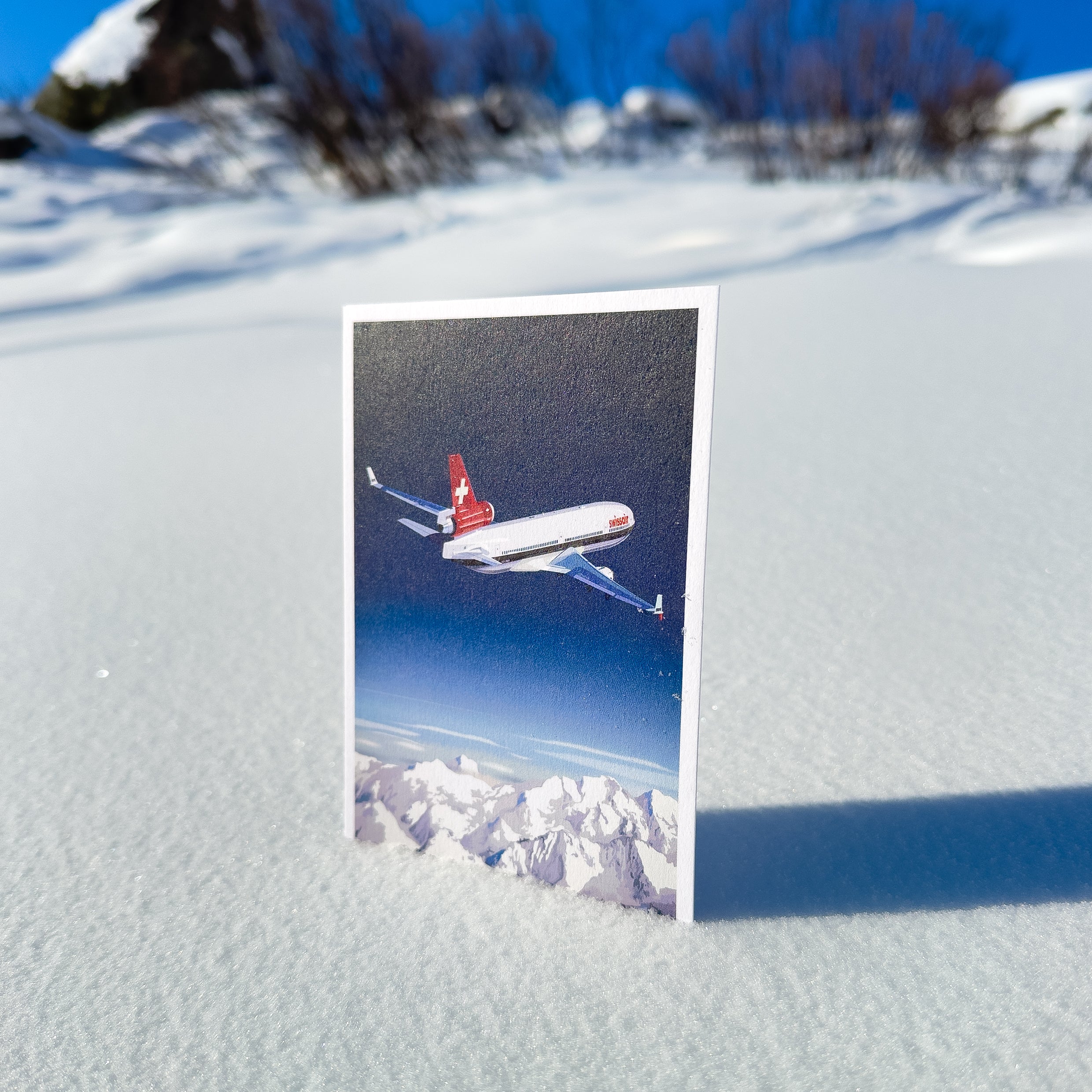 Swissair Postcard Collection