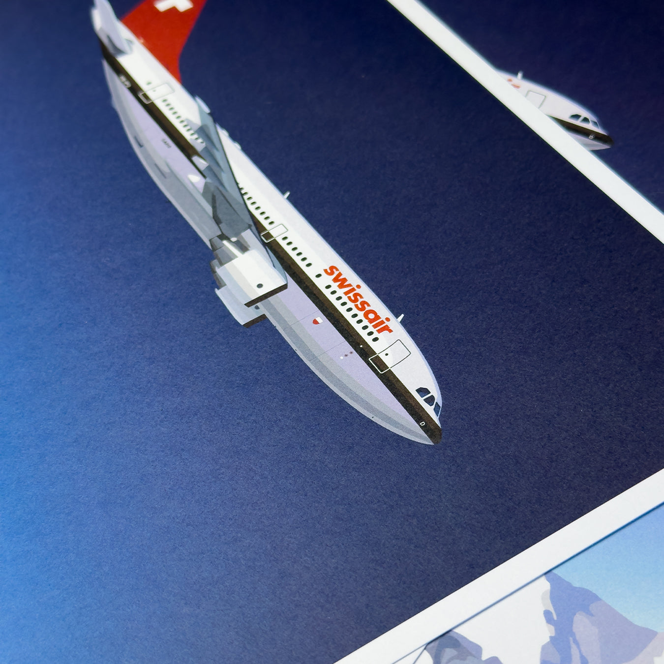 Swissair Collection: Airbus A310 Small Edition Print