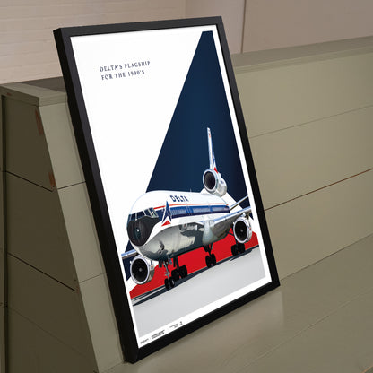 McDonnell Douglas MD-11 Delta Air Lines Widget Print