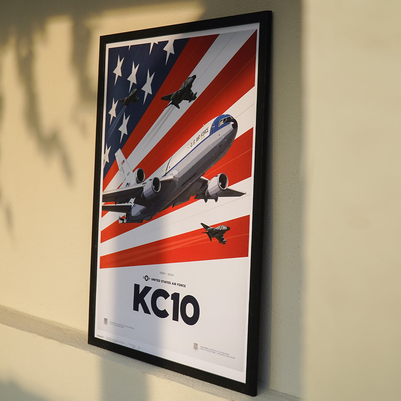 USAF KC-10A Extender & F-4D Phantom Poster