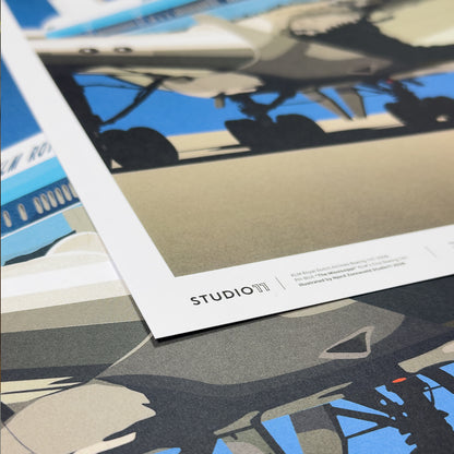 KLM Royal Dutch Airlines Boeing 747-200 PH-BUA Print