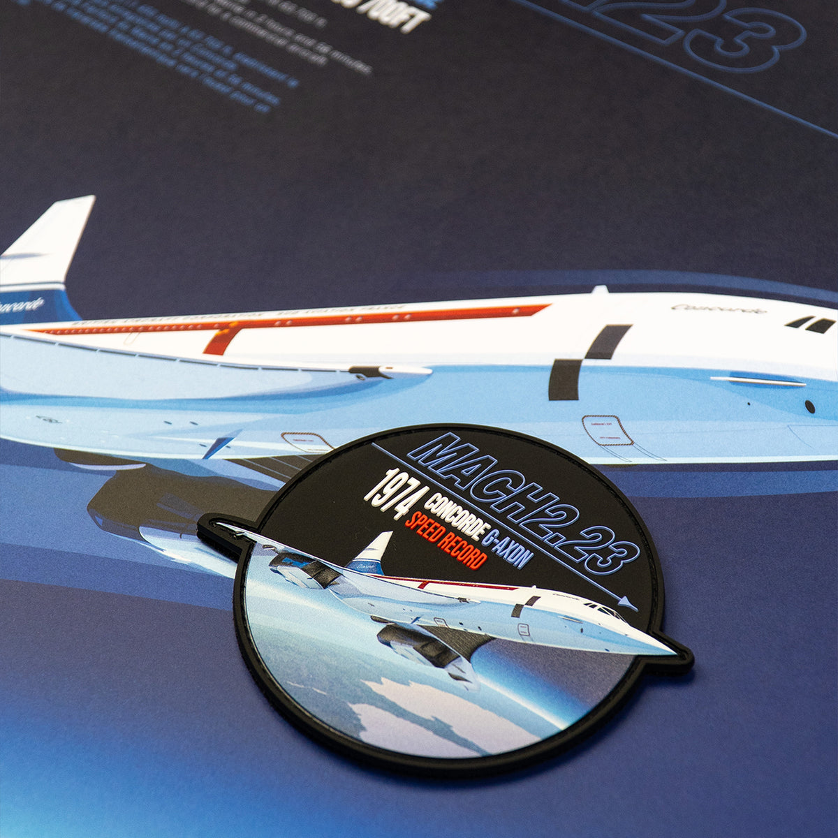 Patch Concorde 101 G-AXDN PVC