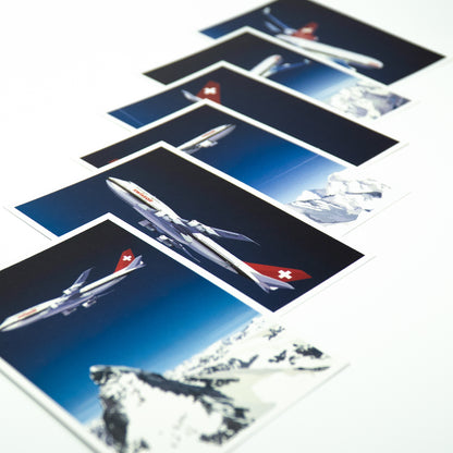 Swissair Postcard Collection